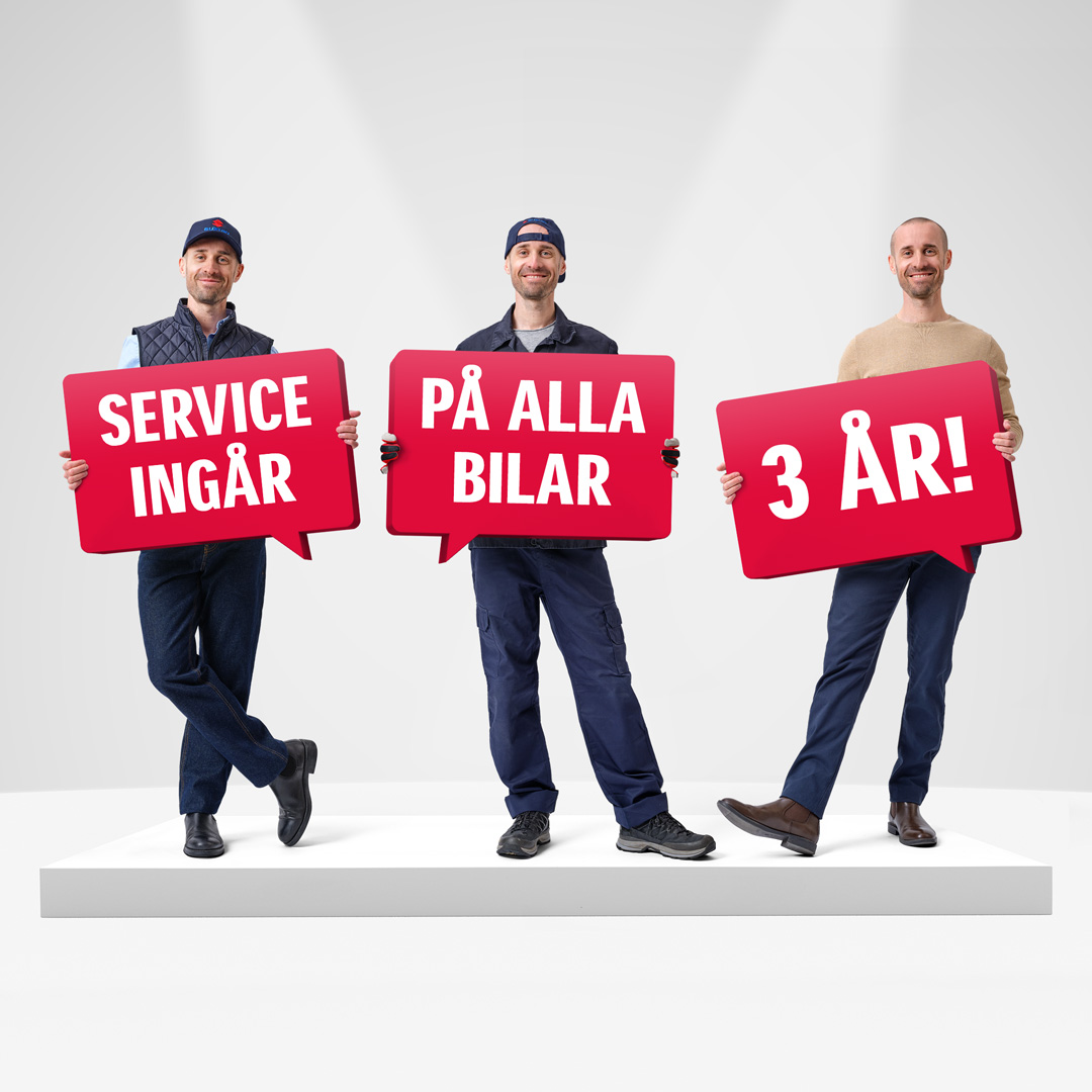 Service ingår