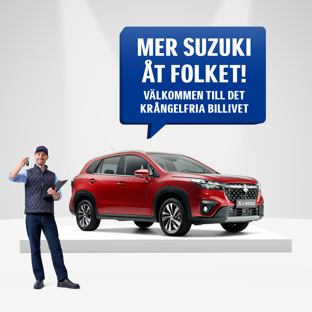 Mer Suzuki åt folket